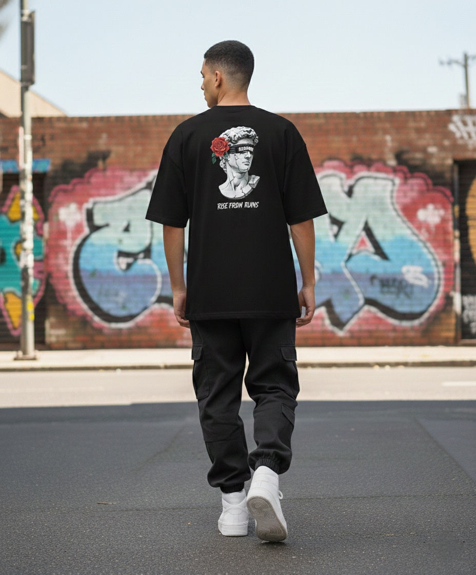 Men Terry Oversized Tee