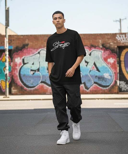 Men Terry Oversized Tee